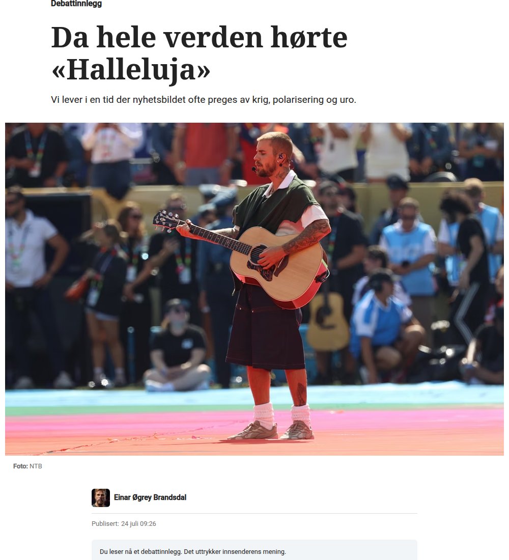 Faksimile av innlegget i Fædrelandsvennen