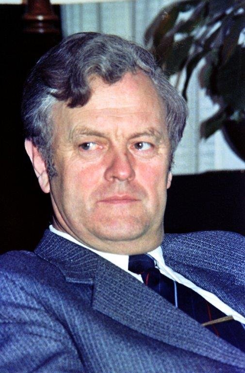 Morfar Einar Øgrey, 1981.